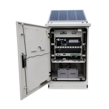 Galvanized Steel Outdoor IP55 Telecom Power Cabinet for Solar Panel