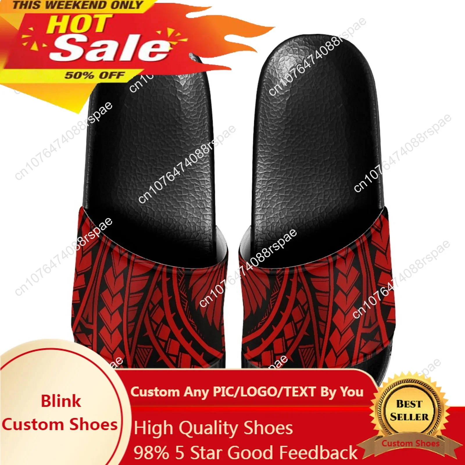 Polynesian Tribal Samoan Totem Tattoo Samoa Prints Men Slipper Women Summer Sandals Soft Slides Couples Home Bathroom Non-slip
Polynesian Tribal Samoan Totem Tattoo Samoa Prints Men Slipper Women Summer Sandals Soft Slides Couples Home Bathroom Non-slip