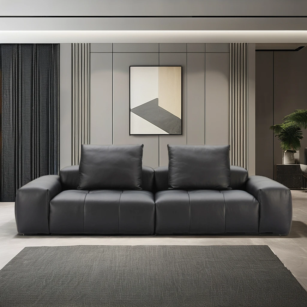 #Electric Function Sofa Bed Living Room Cowhide Small and Large Italian Minimalist Intelligent Straight Leather Sofa Set
#Electric Function Sofa Bed Living Room Cowhide Small and Large Italian Minimalist Intelligent Straight Leather Sofa Set