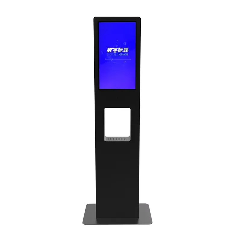 AOLQ Commercial Hotel Office Floor-Standing Automatic Sensor Gel Liquid Soap Dispenser with Advertising Screen
AOLQ Commercial Hotel Office Floor-Standing Automatic Sensor Gel Liquid Soap Dispenser with Advertising Screen
