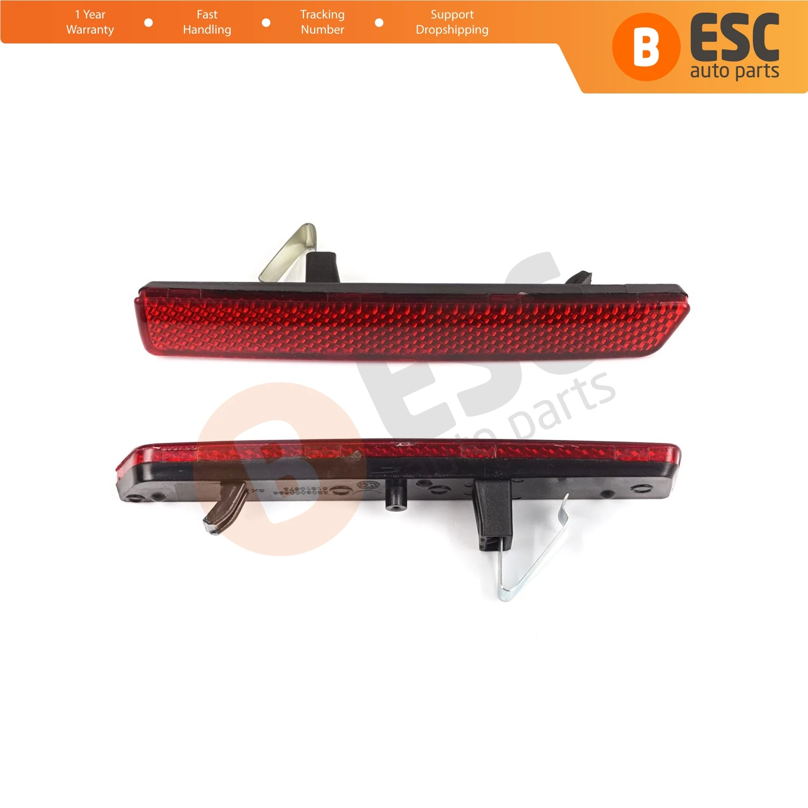 ESP964 Rear Bumper Reflector Left Right 51810677, 51810678 for Fiat Doblo MK2 Opel Combo D Made in Turkey Fast Handling
ESP964 Rear Bumper Reflector Left Right 51810677, 51810678 for Fiat Doblo MK2 Opel Combo D Made in Turkey Fast Handling