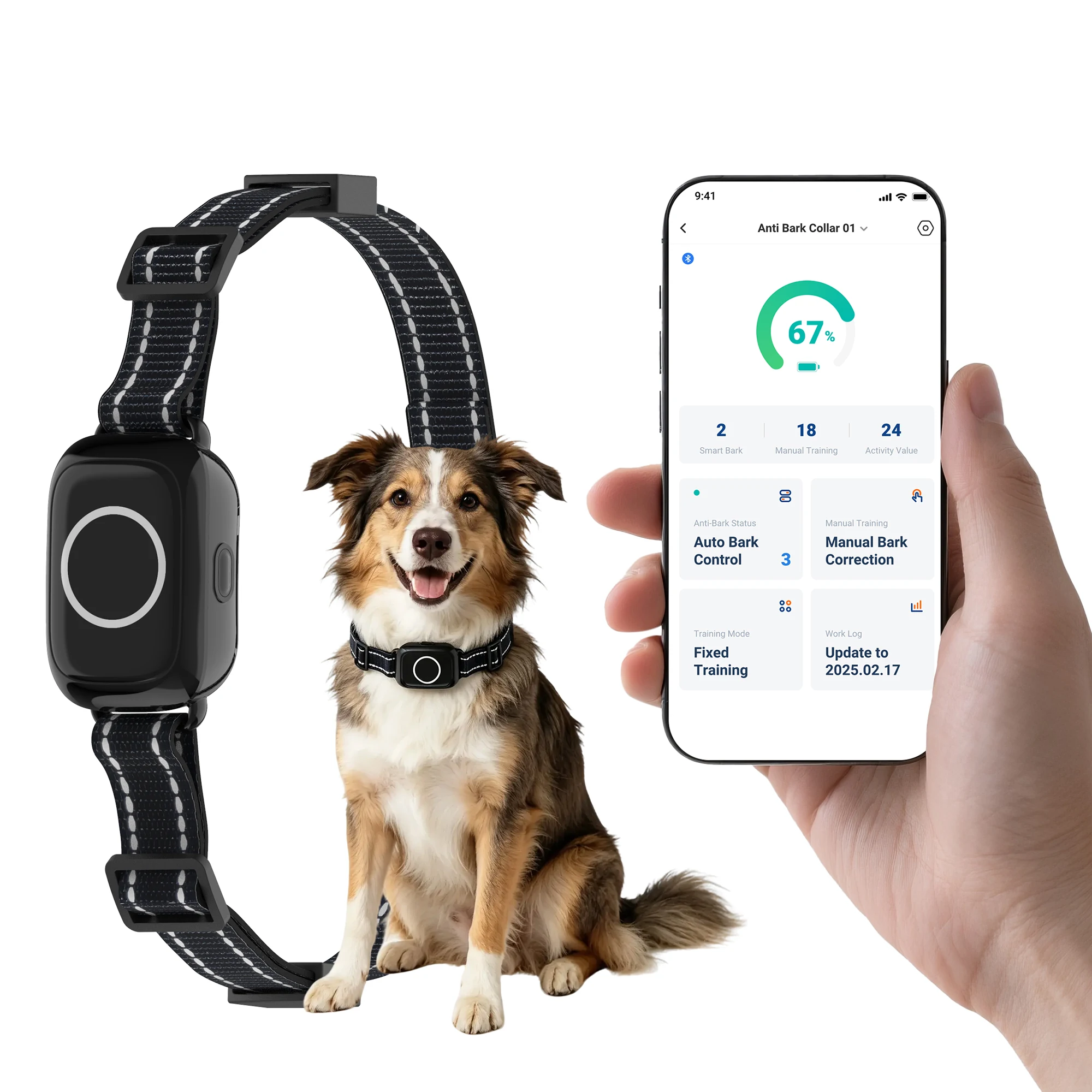 hit productIP67 Waterproof Anti Barking Training Collar APP Intelligent Remote Control Dog Training Supplies Dog Shock Anti Bark
hit productIP67 Waterproof Anti Barking Training Collar APP Intelligent Remote Control Dog Training Supplies Dog Shock Anti Bark