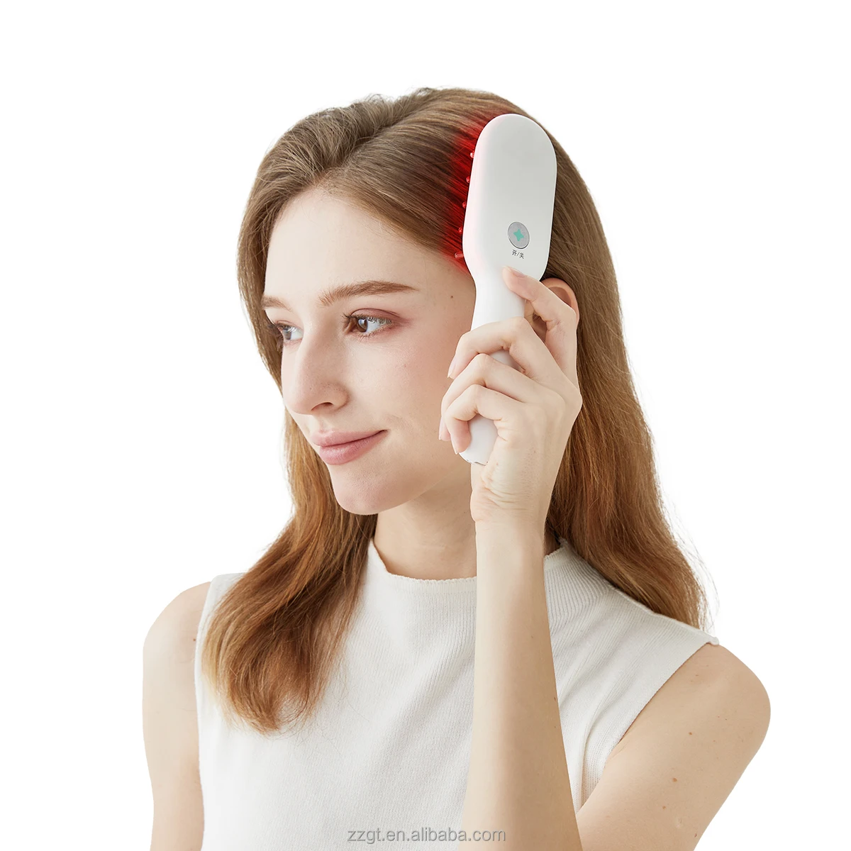 16×650nm Laser Hair Growth Comb, Ergonomic Patented Fiber Design Comfortable Home Hair Care
16×650nm Laser Hair Growth Comb, Ergonomic Patented Fiber Design Comfortable Home Hair Care