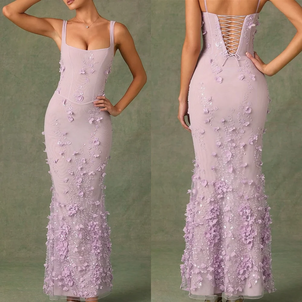 Customized Elegant Purple Jersey Celebrity Gowns Classic Strapless Spaghetti Straps Appliques Mermaid Lace Up Back Vestido De No
Customized Elegant Purple Jersey Celebrity Gowns Classic Strapless Spaghetti Straps Appliques Mermaid Lace Up Back Vestido De No