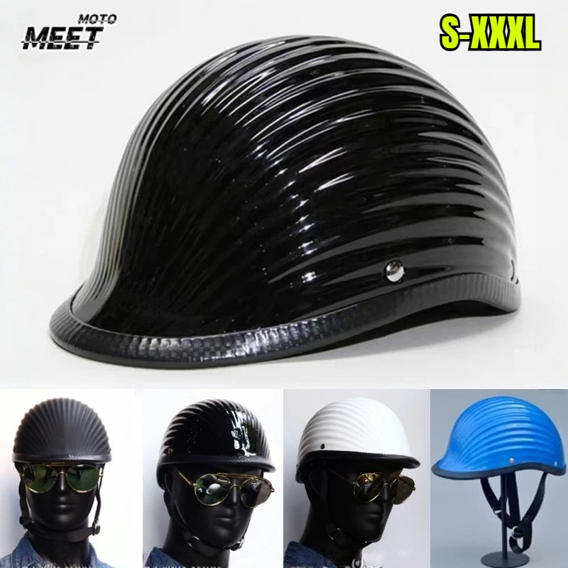 Newest Motorcycle Helmet Unisex Vintage Half-Helmet Spring Summer Pedal Cruise for Motorbike Scooter Chopper Cruising
Newest Motorcycle Helmet Unisex Vintage Half-Helmet Spring Summer Pedal Cruise for Motorbike Scooter Chopper Cruising