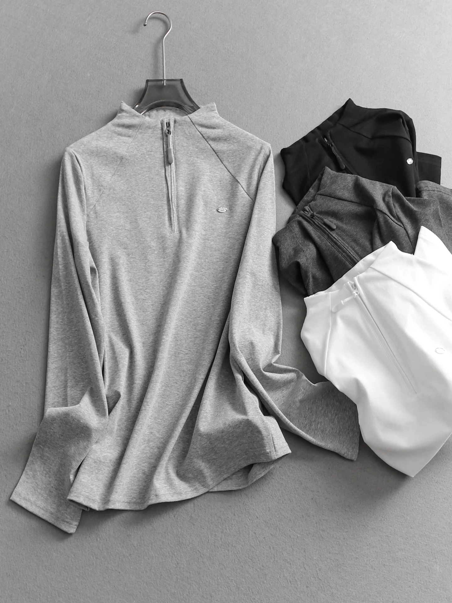 Slim Fit Zipper T-Shirt Long Sleeve Crew Neck Color Casual Spring 2026 Women's Top Comfortable Breathable Elastic Fiber
Slim Fit Zipper T-Shirt Long Sleeve Crew Neck Color Casual Spring 2026 Women's Top Comfortable Breathable Elastic Fiber