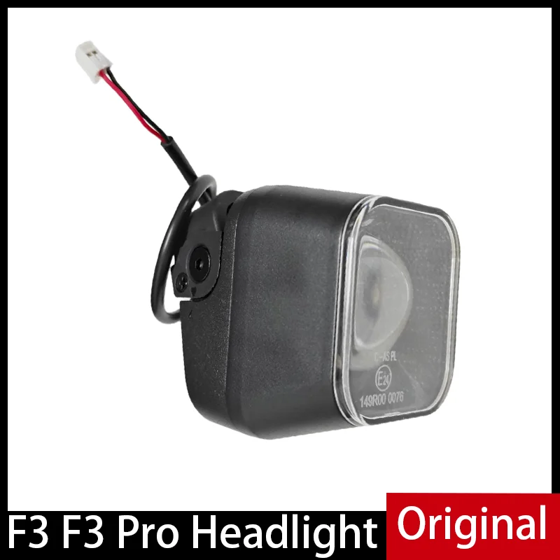 Original Headlight for Ninebot F3 Pro F3 Electric Scooter Parts Head Lamp Front LED Lamp Light KickScooter Accessories
Original Headlight for Ninebot F3 Pro F3 Electric Scooter Parts Head Lamp Front LED Lamp Light KickScooter Accessories