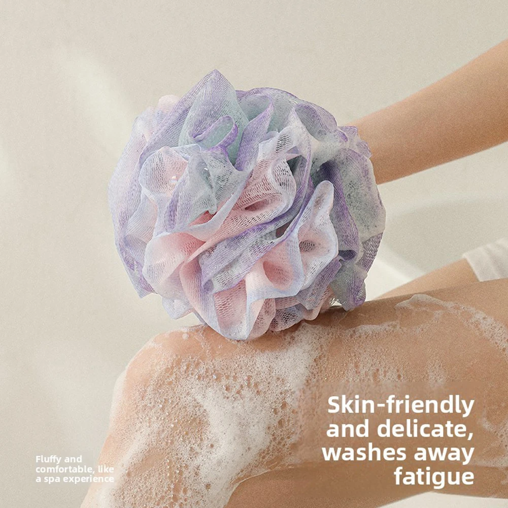 Bath Loofah Sponge for Exfoliating Skin with Long Ribbon Handle and Triple Knotted Mesh Construction for Durability
Bath Loofah Sponge for Exfoliating Skin with Long Ribbon Handle and Triple Knotted Mesh Construction for Durability