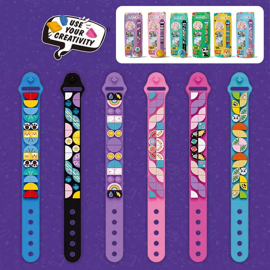 2025 6PCS/SET for Kids DIY Dots Bracelets Building Blocks Creative Cartoon Craft Silicone Bracelet Children's Day Birthday Gifts
2025 6PCS/SET for Kids DIY Dots Bracelets Building Blocks Creative Cartoon Craft Silicone Bracelet Children's Day Birthday Gifts