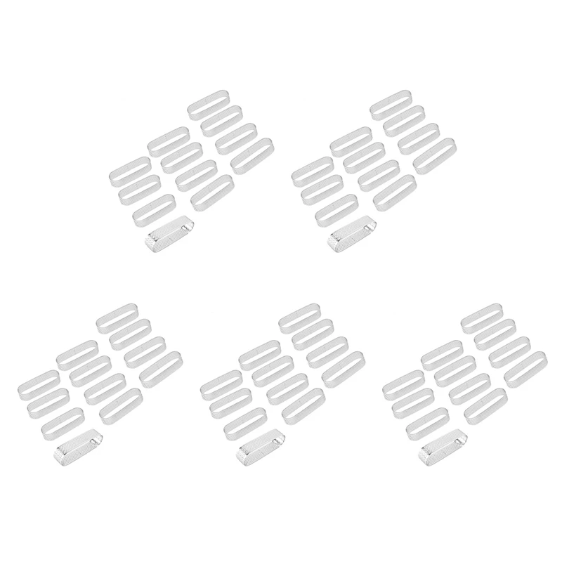 60Pcs Oval Tartlet Molds French Dessert Mousse Fruit Pie Tart Ring Quiche Cake Mold, Stainless Steel Tart Mousse Ring
60Pcs Oval Tartlet Molds French Dessert Mousse Fruit Pie Tart Ring Quiche Cake Mold, Stainless Steel Tart Mousse Ring