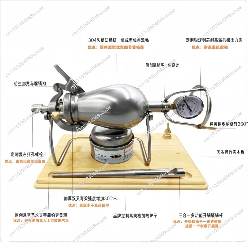 New Popcorn Machine Household Mini Small Popcorn Machine Grain Amplifier 304 Stainless Steel Hand Crank
New Popcorn Machine Household Mini Small Popcorn Machine Grain Amplifier 304 Stainless Steel Hand Crank