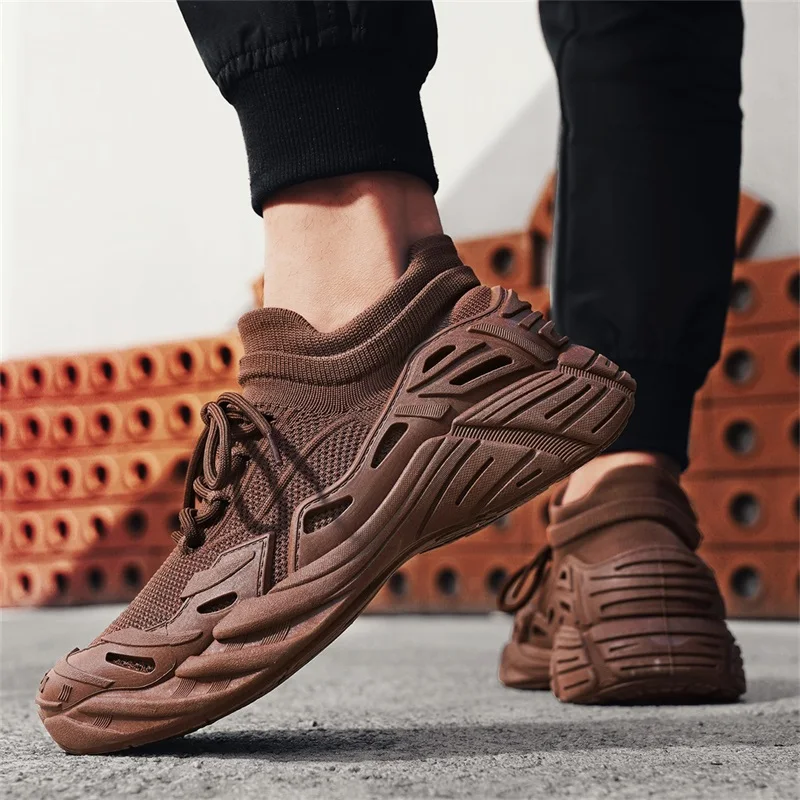 Casual Fly-woven Shoes Octopus Socks Shoes Mecha Shoes Platform-soled Versatile Sports Trendy Shoes Sneakers Men
Casual Fly-woven Shoes Octopus Socks Shoes Mecha Shoes Platform-soled Versatile Sports Trendy Shoes Sneakers Men