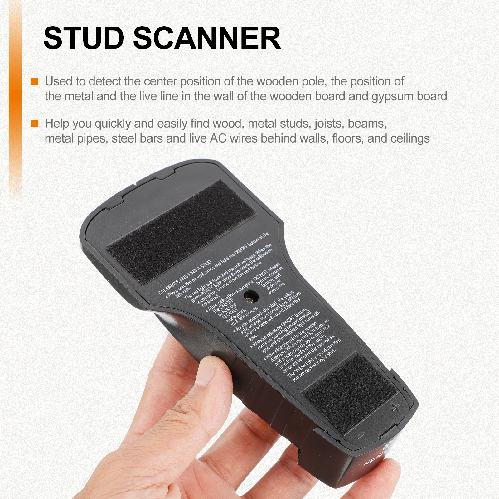 Wooden Metal Sensor For Live Wire Column, Pocket Electronic Wall Scanner, Stud Joist Beam For Home
Wooden Metal Sensor For Live Wire Column, Pocket Electronic Wall Scanner, Stud Joist Beam For Home