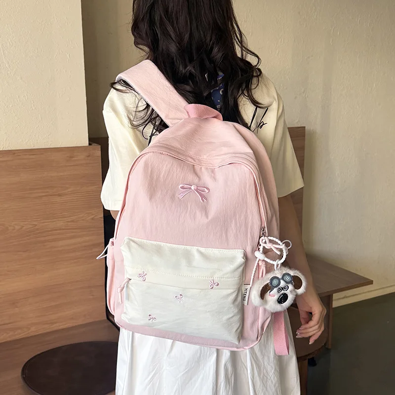 Bow Shaped Backpack for Women Traveling Bag Children Backpack Cute Backpack Cartoon Backpacks School Bags Designer Bag Mochila
Bow Shaped Backpack for Women Traveling Bag Children Backpack Cute Backpack Cartoon Backpacks School Bags Designer Bag Mochila