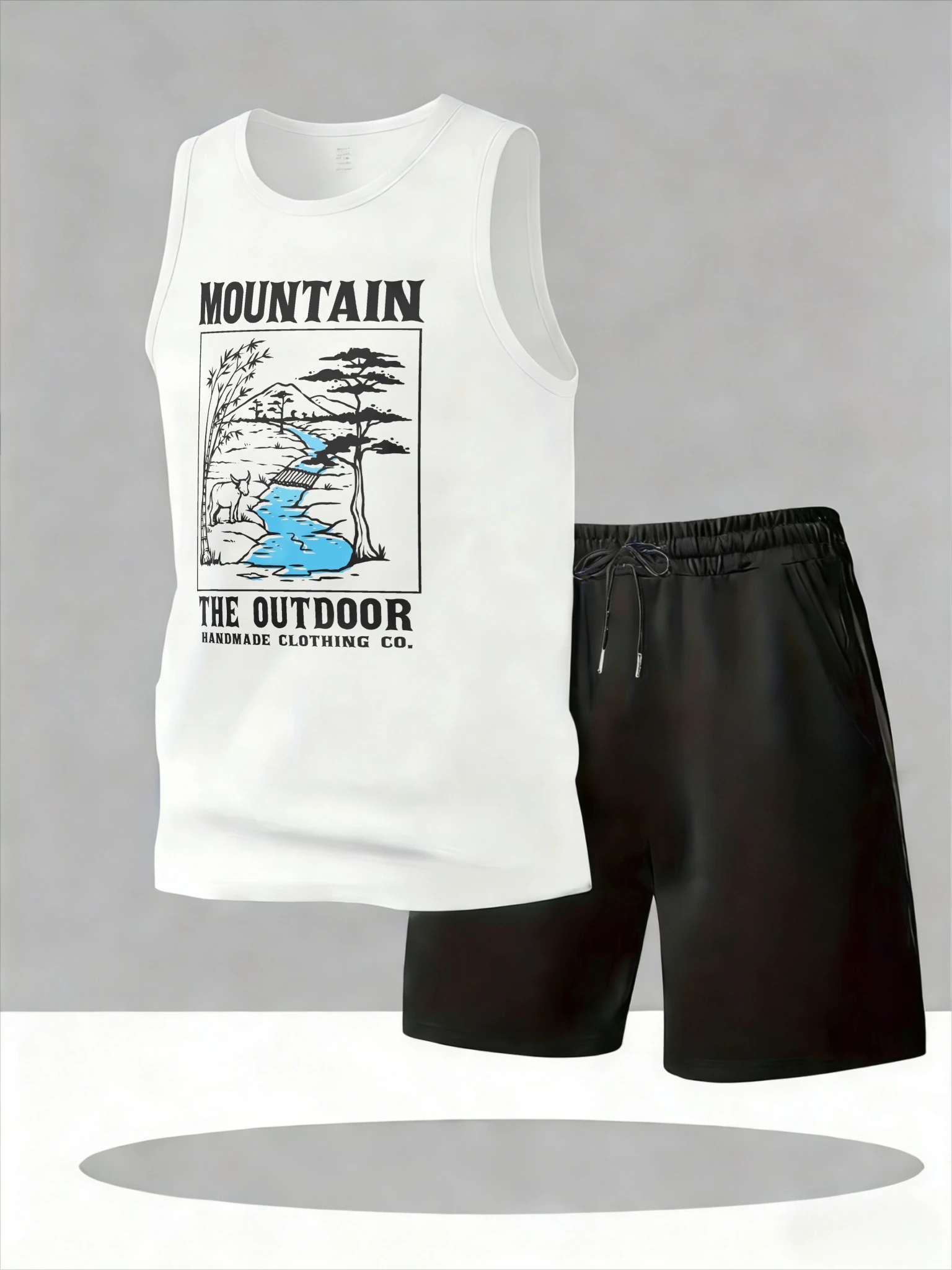 Men's Tank Top Sets 2026 Summer Quick drying crewneck Breathable clothing set two-piece set running seaside oversize sports
Men's Tank Top Sets 2026 Summer Quick drying crewneck Breathable clothing set two-piece set running seaside oversize sports
