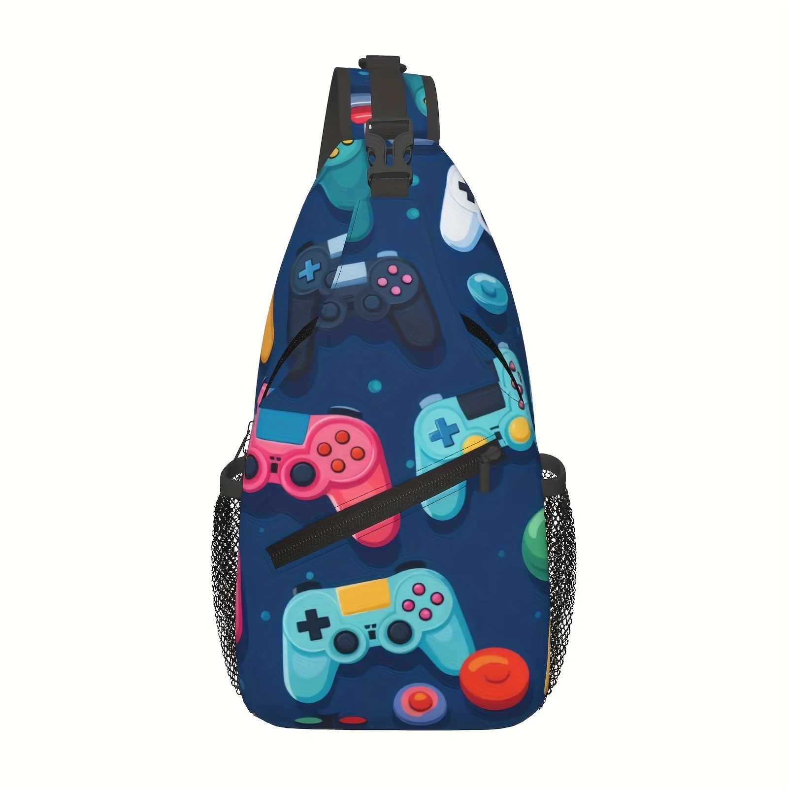 Crossbody Chest Bag Hiking Backpack Colorful Game Controllers Shoulder Bag Folding Large Capacity Fashion Durable Bag
Crossbody Chest Bag Hiking Backpack Colorful Game Controllers Shoulder Bag Folding Large Capacity Fashion Durable Bag