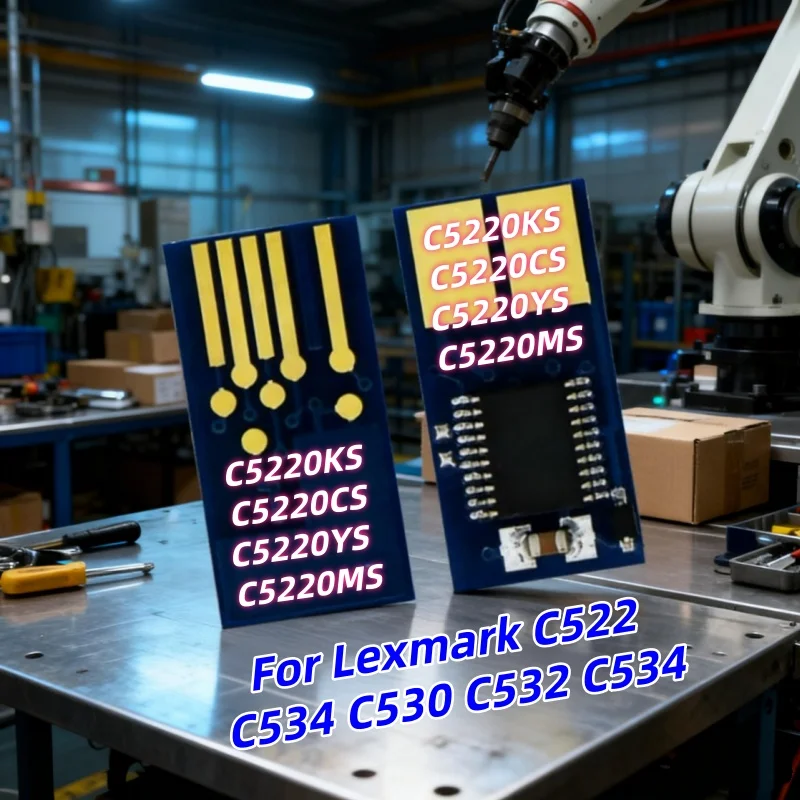 4pcs C520 Toner Chip For Lexmark C522 C534 C530 C532 C534 C5220KS C5220CS C5220YS C5220MS Printer Cartridge Rest Chips
4pcs C520 Toner Chip For Lexmark C522 C534 C530 C532 C534 C5220KS C5220CS C5220YS C5220MS Printer Cartridge Rest Chips