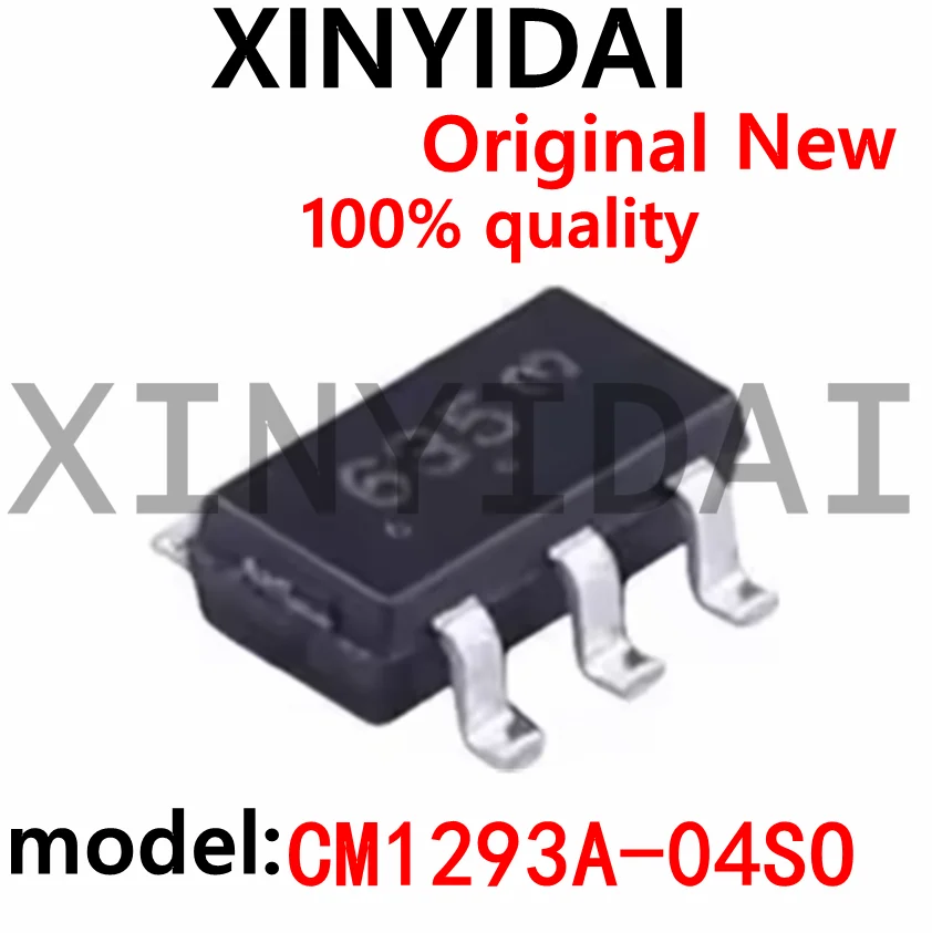 10PCS Original CM1293A Integrated Circuit CM1293A-04SO SOT23-6 ESD Suppressors TVS Diodes Electronic Stock IC Chip New
10PCS Original CM1293A Integrated Circuit CM1293A-04SO SOT23-6 ESD Suppressors TVS Diodes Electronic Stock IC Chip New