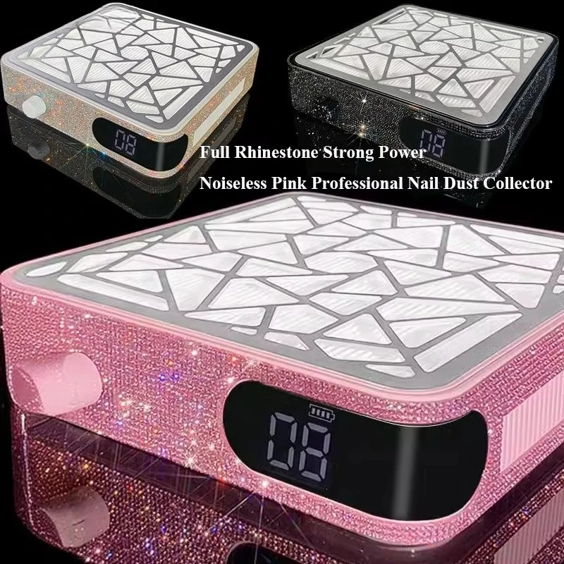 Профессиональный пылесборник для маникюра с полным покрытием стразами, перезаряжаемый, 3500 об/мин, новая мощная бесшумная модель с бесщеточным двигателем 48 Вт, розовый
Профессиональный пылесборник для маникюра с полным покрытием стразами, перезаряжаемый, 3500 об/мин, новая мощная бесшумная модель с бесщеточным двигателем 48 Вт, розовый