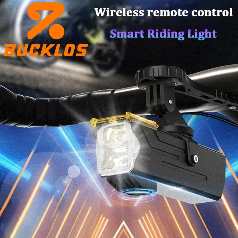 BUCKOLOS Bicycle Haedlight with Horn 4000mAh Cycling Lights Aluminum Alloy Bicycle Front Light USB Rechargeable MTB Lamp
BUCKOLOS Bicycle Haedlight with Horn 4000mAh Cycling Lights Aluminum Alloy Bicycle Front Light USB Rechargeable MTB Lamp