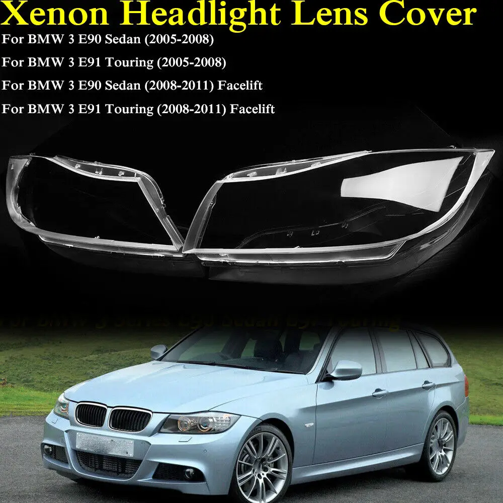 Car Accessories Headlamp Shade LED Headlight Clear Lens Shell Cover For BMW 3 Series E90 E91 2006 2007 2008 2009 2010 2011 2012
Car Accessories Headlamp Shade LED Headlight Clear Lens Shell Cover For BMW 3 Series E90 E91 2006 2007 2008 2009 2010 2011 2012