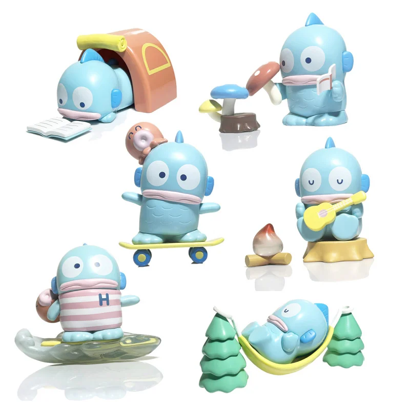Sanrio Hangyodon Action Figures Extreme Outdoor Series Ugly Fish Skateboard Desktop Ornament Children Birthday Christmas Gifts
Sanrio Hangyodon Action Figures Extreme Outdoor Series Ugly Fish Skateboard Desktop Ornament Children Birthday Christmas Gifts