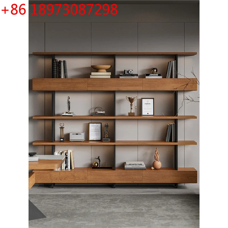 Loft wrought iron living room solid wood bookcase floor-to-ceiling multi-layer display shelf
Loft wrought iron living room solid wood bookcase floor-to-ceiling multi-layer display shelf