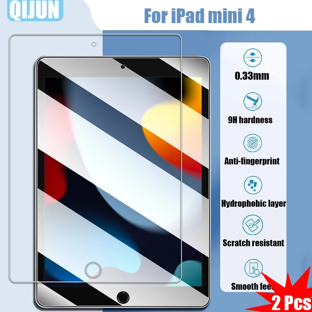 Tablet Tempered glass film For iPad mini 4 2015 7.9" 4th Explosion proof and scratch resistant waterpro 2 Pcs for A1538 A1550
Tablet Tempered glass film For iPad mini 4 2015 7.9" 4th Explosion proof and scratch resistant waterpro 2 Pcs for A1538 A1550