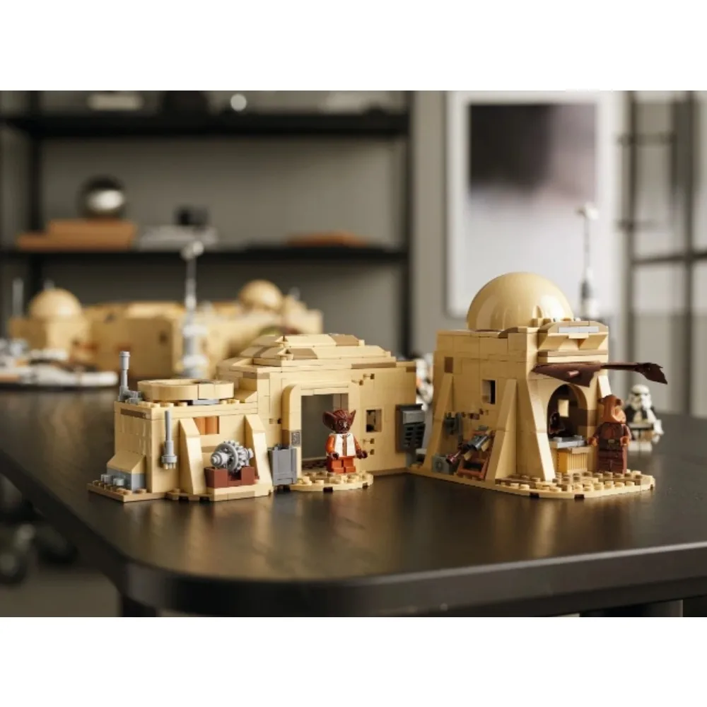 3187 шт. в наличии 60016 Mos Eisley Cantina строительные блоки кирпичи совместимые 75290 игрушки подарки на день рождения и Рождество
3187 шт. в наличии 60016 Mos Eisley Cantina строительные блоки кирпичи совместимые 75290 игрушки подарки на день рождения и Рождество