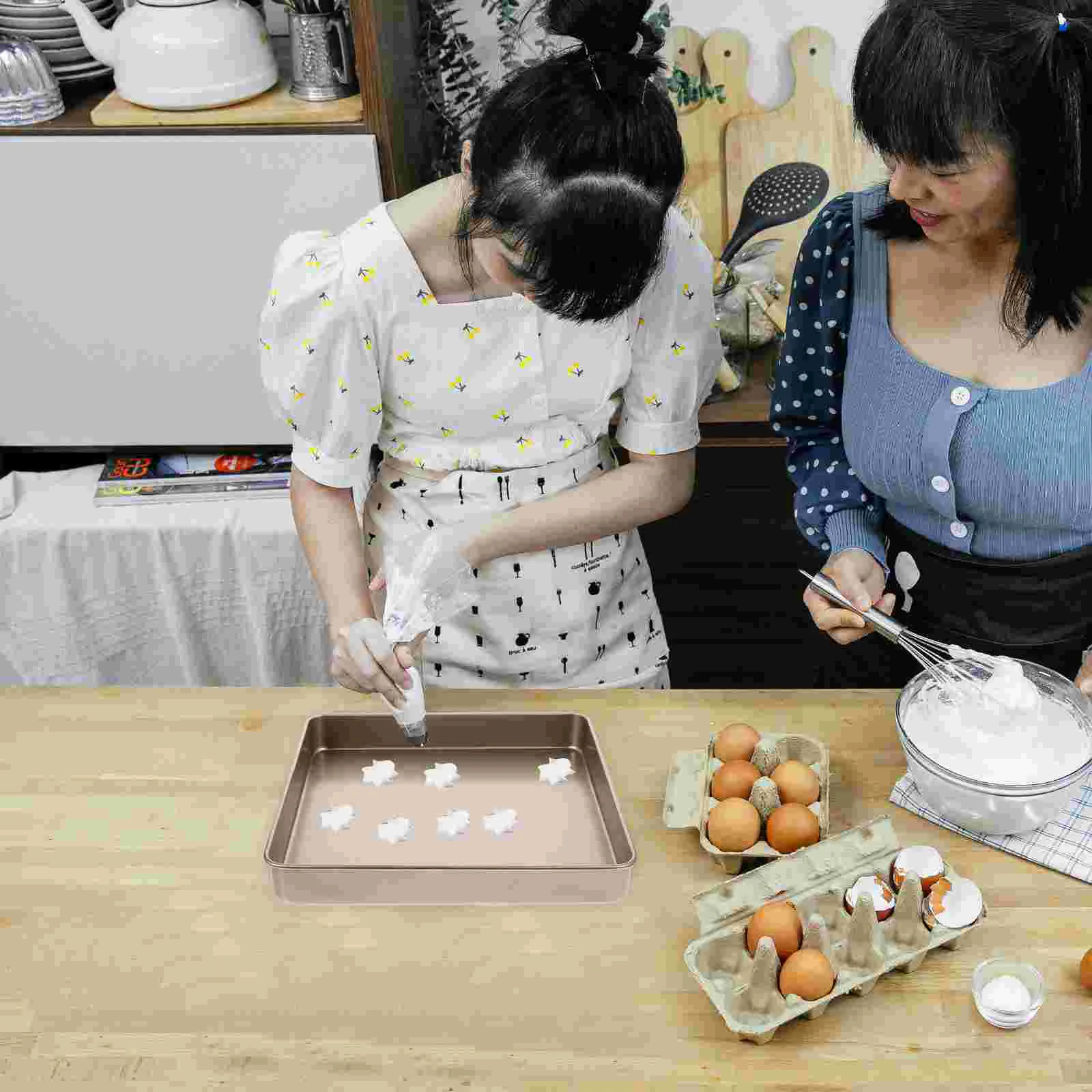 Pan 11-inch Square Non-stick Baking Cake Biscuit Mold for Oven Layer Professional Plate
Pan 11-inch Square Non-stick Baking Cake Biscuit Mold for Oven Layer Professional Plate