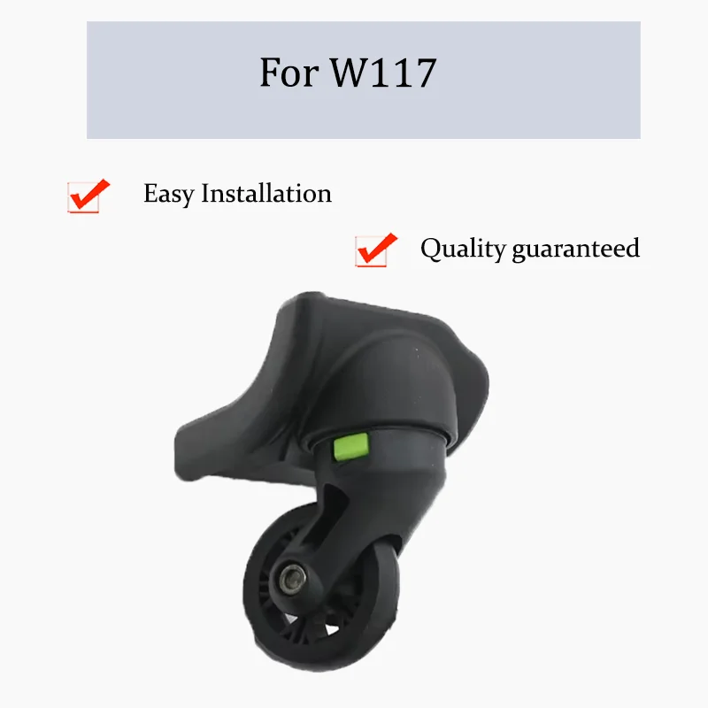 For W-117 Ultra-Quiet 360° Luggage Replacement - Universal Smooth-Rolling Wheels Wear-Resistant Luggage Wheels
For W-117 Ultra-Quiet 360° Luggage Replacement - Universal Smooth-Rolling Wheels Wear-Resistant Luggage Wheels