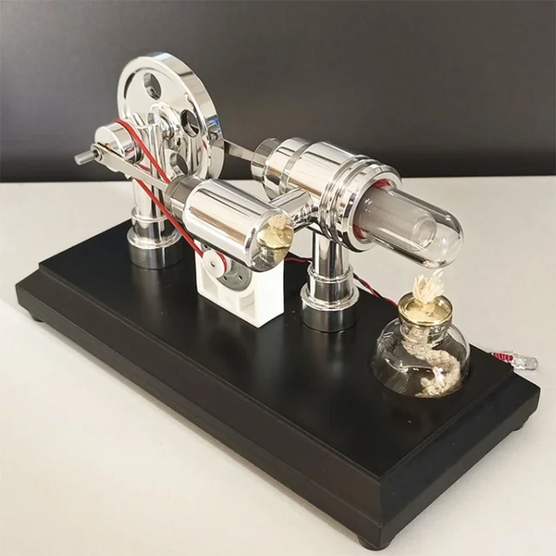 Stirling Engine Generator Model Physics Experiment Power Generation Model Creative Gift Toy Engine
Stirling Engine Generator Model Physics Experiment Power Generation Model Creative Gift Toy Engine