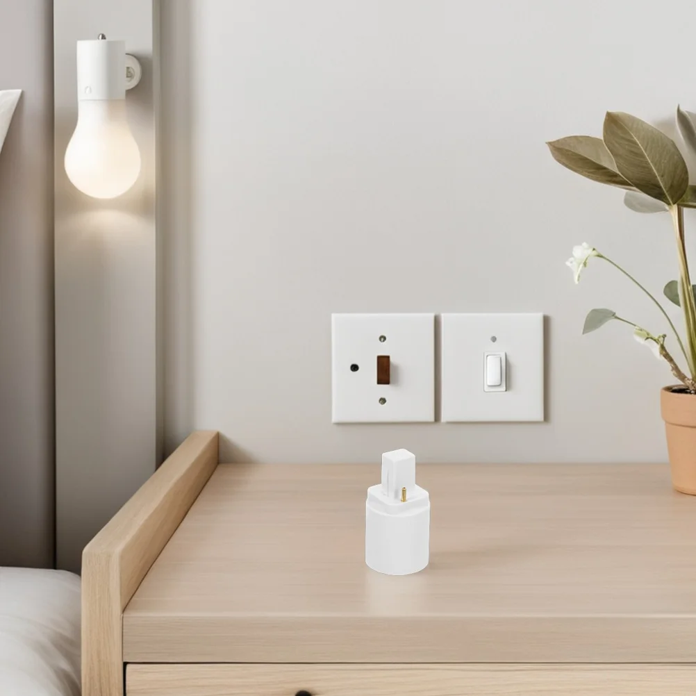 3pcs G24d to E27 Light Bulb Adapter Socket Converter 2Pin Holder White Home Office Compatible Lamp Base
3pcs G24d to E27 Light Bulb Adapter Socket Converter 2Pin Holder White Home Office Compatible Lamp Base