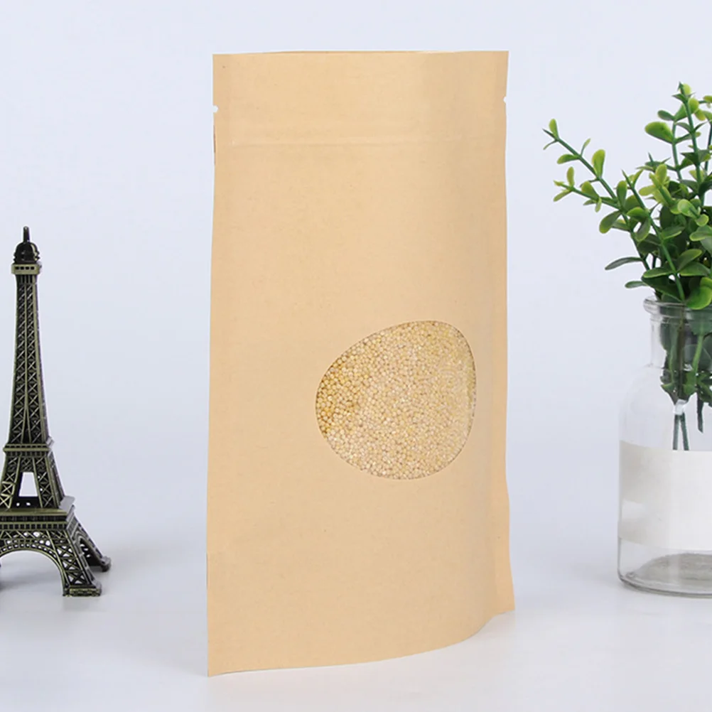 50 Pcs Food Sealed Bags Airtight Kraft Snack Freezer Storage Sealing Small Sealable
50 Pcs Food Sealed Bags Airtight Kraft Snack Freezer Storage Sealing Small Sealable