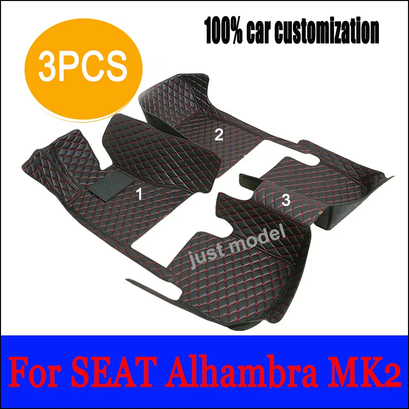Автомобильные коврики для SEAT Alhambra MK2 7N VW Volkswagen Sharan 2011 ~ 2020 Набор ковриков Кожаный коврик Авто напольные коврики Автомобильные аксессуары
Автомобильные коврики для SEAT Alhambra MK2 7N VW Volkswagen Sharan 2011 ~ 2020 Набор ковриков Кожаный коврик Авто напольные коврики Автомобильные аксессуары