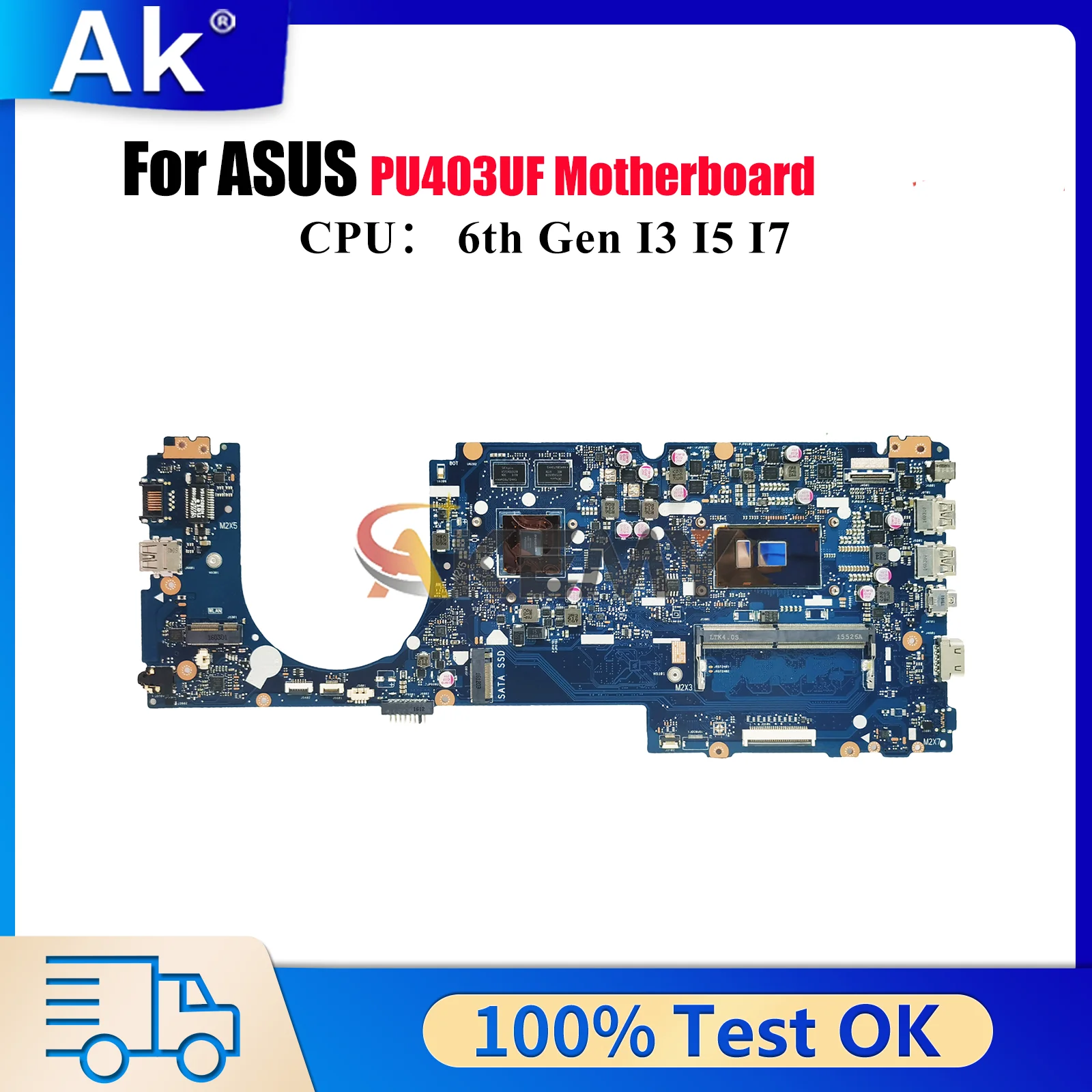 Материнская плата для ноутбука PU403UF для ASUS VivoBook PU403UF PU403U, материнская плата для ноутбука с процессором I3 I5 I7, 100% тестирование, ОК, быстрая доставка, stk
Материнская плата для ноутбука PU403UF для ASUS VivoBook PU403UF PU403U, материнская плата для ноутбука с процессором I3 I5 I7, 100% тестирование, ОК, быстрая доставка, stk
