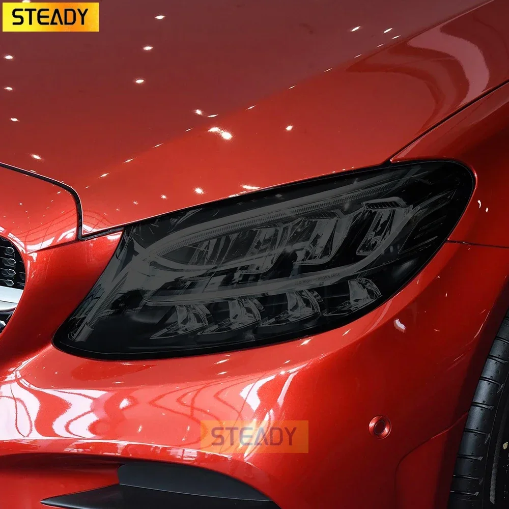 2 Pcs Car Headlight Protective Film Headlamp Transparent Black TPU Sticker For Mercedes Benz C Class W205 2015-On Accessories
2 Pcs Car Headlight Protective Film Headlamp Transparent Black TPU Sticker For Mercedes Benz C Class W205 2015-On Accessories