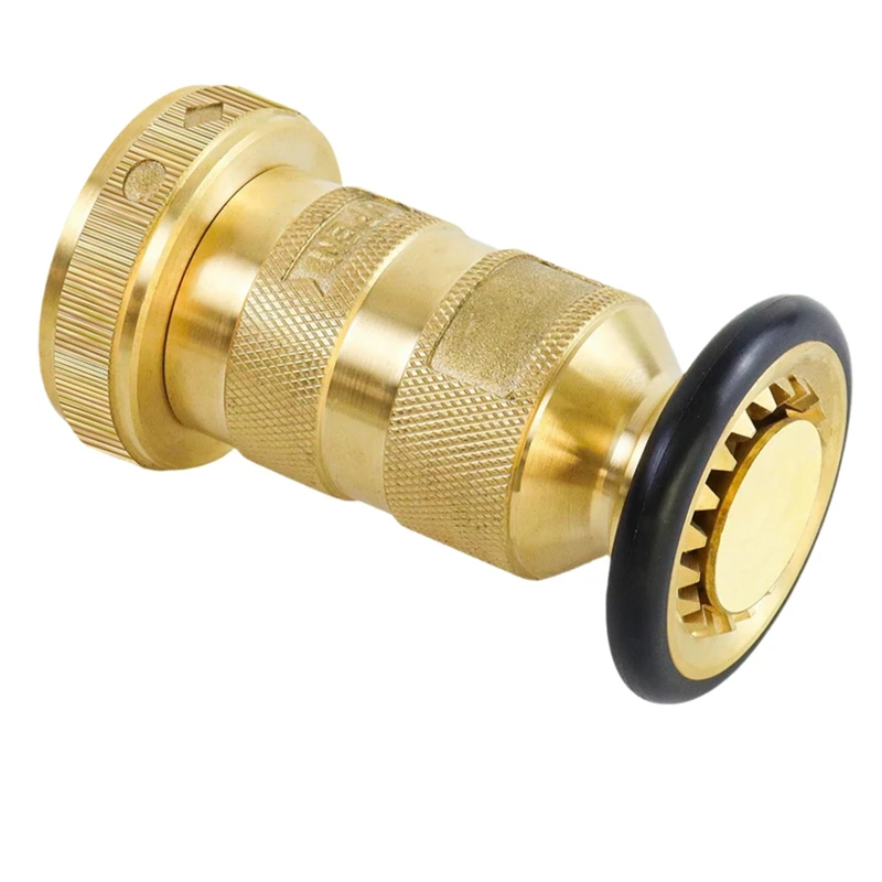 B28C-Fire Hose Nozzle 1-1/2 Inch NPSH/NPT Fire Hose Nozzle 100 Psi 75 Gpm Brass Fire Equipment Jet Fog Sprays Nozzle
B28C-Fire Hose Nozzle 1-1/2 Inch NPSH/NPT Fire Hose Nozzle 100 Psi 75 Gpm Brass Fire Equipment Jet Fog Sprays Nozzle