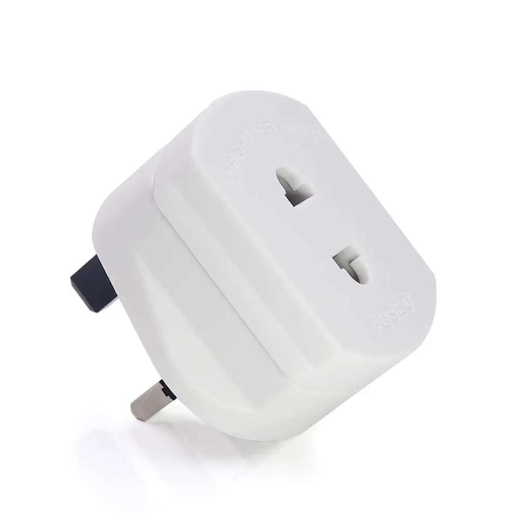 2 Pin To 3 Pin UK Power Plug Adapter Travel Socket Adapter UK Plug Adapter EU To UK Plug EU to UK Socket Adapter Plug Converter
2 Pin To 3 Pin UK Power Plug Adapter Travel Socket Adapter UK Plug Adapter EU To UK Plug EU to UK Socket Adapter Plug Converter