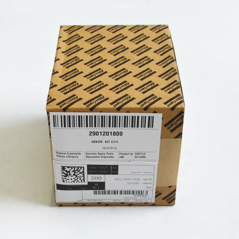 Atlas Copco Air Compressor Spare Parte Oil Stop Valve Repair Kit 2901201800 Check Valve OSV CV Kit C111
Atlas Copco Air Compressor Spare Parte Oil Stop Valve Repair Kit 2901201800 Check Valve OSV CV Kit C111