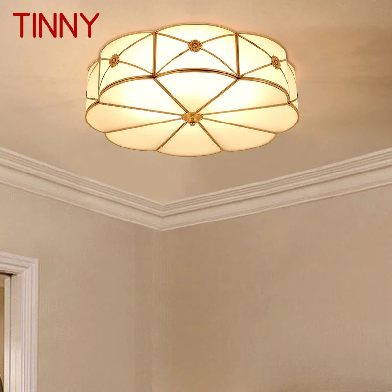 TINNY Nordic Brass Ceiling Lamp Modern Vintage Light Luxury Copper LED Fixtures Decor For Home Living Room
TINNY Nordic Brass Ceiling Lamp Modern Vintage Light Luxury Copper LED Fixtures Decor For Home Living Room