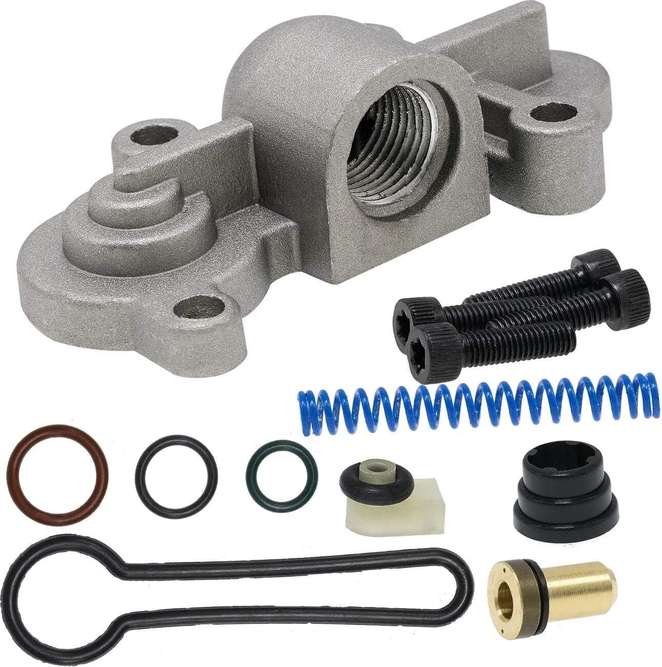 НОВЫЙ синий пружинный регулятор давления топлива для Ford 6.0L Powerstroke 2003-2007 гг.
НОВЫЙ синий пружинный регулятор давления топлива для Ford 6.0L Powerstroke 2003-2007 гг.