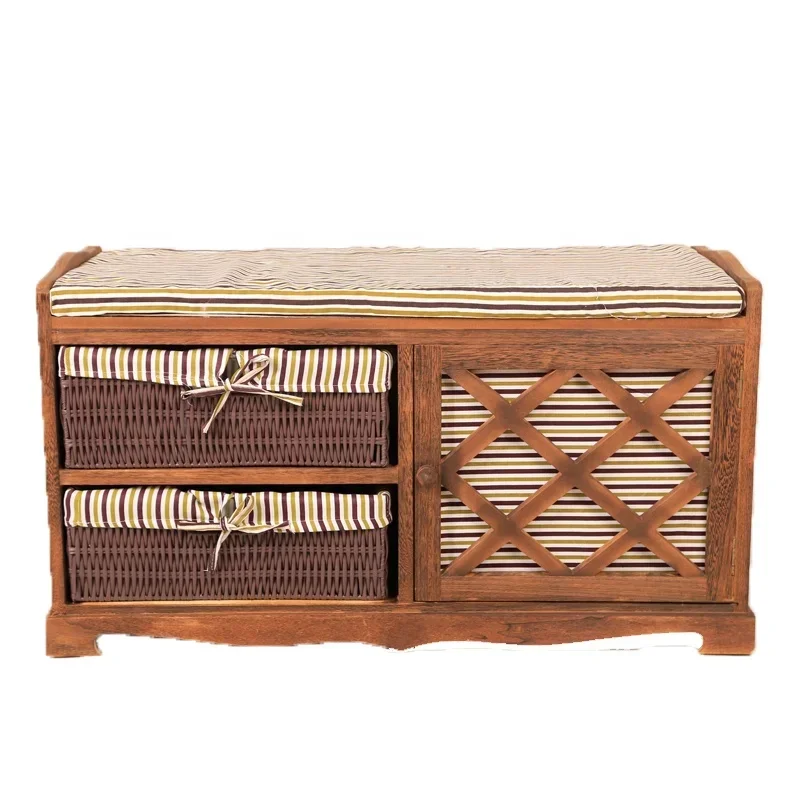 Wooden Shoe Racks Cabinet Storage Bench Seat Cushion Foot Stool Ottoman With Door
Wooden Shoe Racks Cabinet Storage Bench Seat Cushion Foot Stool Ottoman With Door