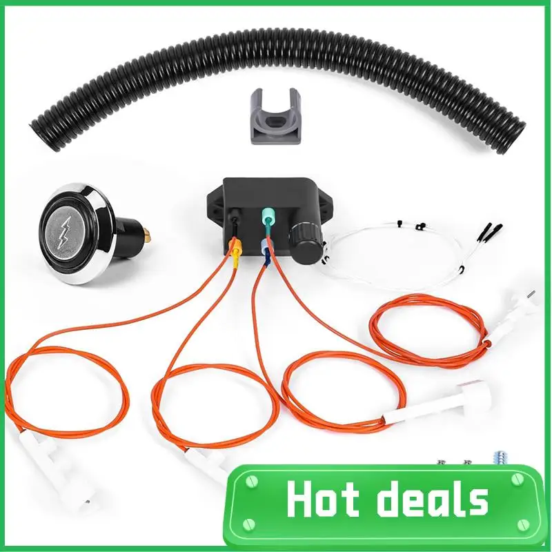 AC62-BBQ Grill Ignitor Kit Replacement Parts Ignitor Switch With Wires For Weber For Genesis II 410/210 Series Gas Grill
AC62-BBQ Grill Ignitor Kit Replacement Parts Ignitor Switch With Wires For Weber For Genesis II 410/210 Series Gas Grill