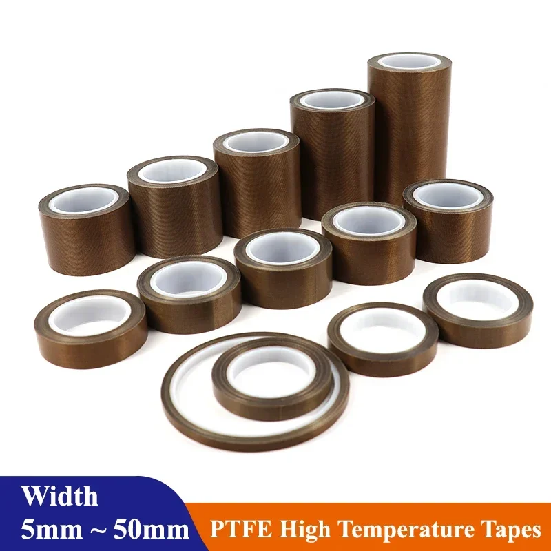 Width 5mm~50mm PTFE Tape Adhesive Cloth Thickness 0.13mm 0.18mm Insulated Vacuum High Temperature Resistant Sealing PTFE Tapes
Width 5mm~50mm PTFE Tape Adhesive Cloth Thickness 0.13mm 0.18mm Insulated Vacuum High Temperature Resistant Sealing PTFE Tapes