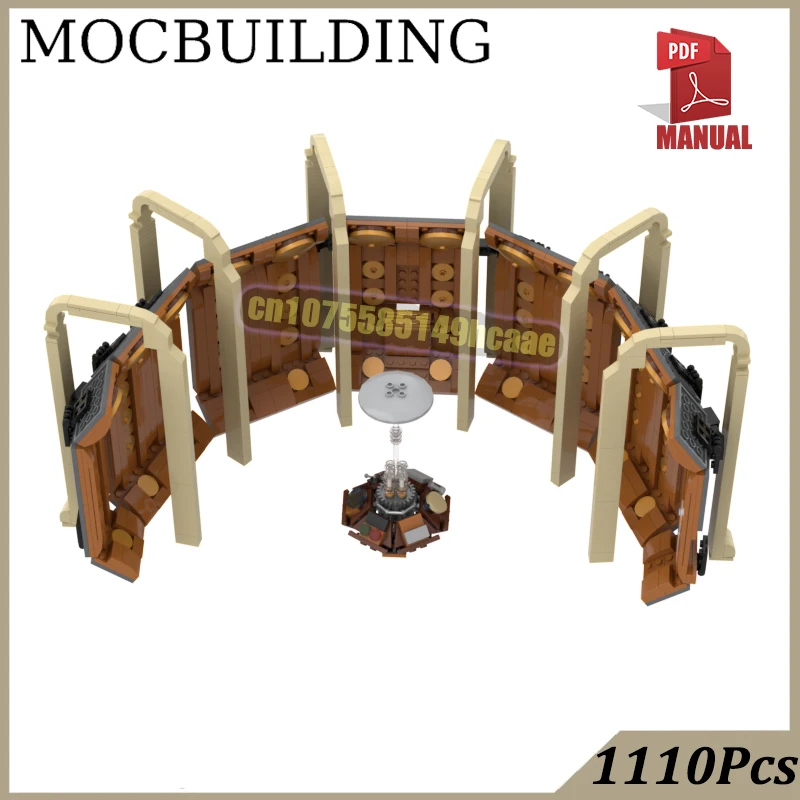 Console Room Bricks Model MOC Building Blocks Time-machine Construction Doctors Toys Gift
Console Room Bricks Model MOC Building Blocks Time-machine Construction Doctors Toys Gift