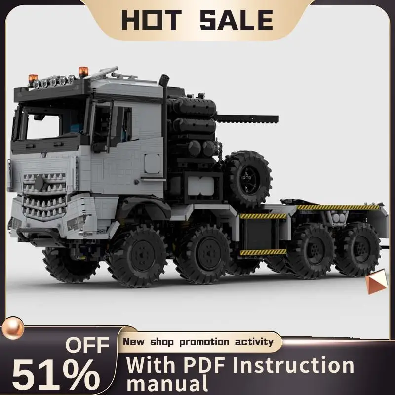 New 5846Pcs Engineering Container Heavy Duty Military Truck Traile Tower Head Technology Diy Creative Ideas Brick Toy Gift Block
New 5846Pcs Engineering Container Heavy Duty Military Truck Traile Tower Head Technology Diy Creative Ideas Brick Toy Gift Block