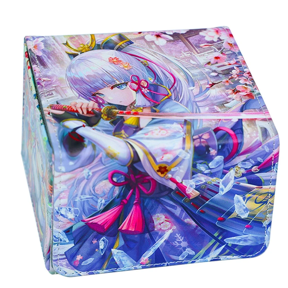 Genshin Impact Kamisato Ayaka Theme PTCG OPCG Board Game Card Box Leather WS TCG UA DTCG Game Collection Card Storage Box Toy
Genshin Impact Kamisato Ayaka Theme PTCG OPCG Board Game Card Box Leather WS TCG UA DTCG Game Collection Card Storage Box Toy
