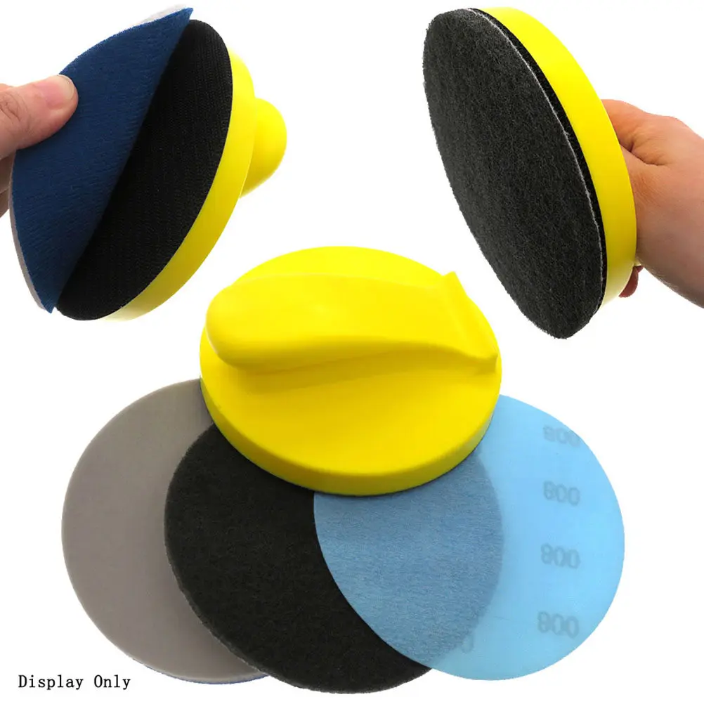 150Mm Self-Adhesive Manual Grinding Disc PU Backing Polishing Pad for Wood Automotive Sanding Buffing Hand Polishing Black
150Mm Self-Adhesive Manual Grinding Disc PU Backing Polishing Pad for Wood Automotive Sanding Buffing Hand Polishing Black