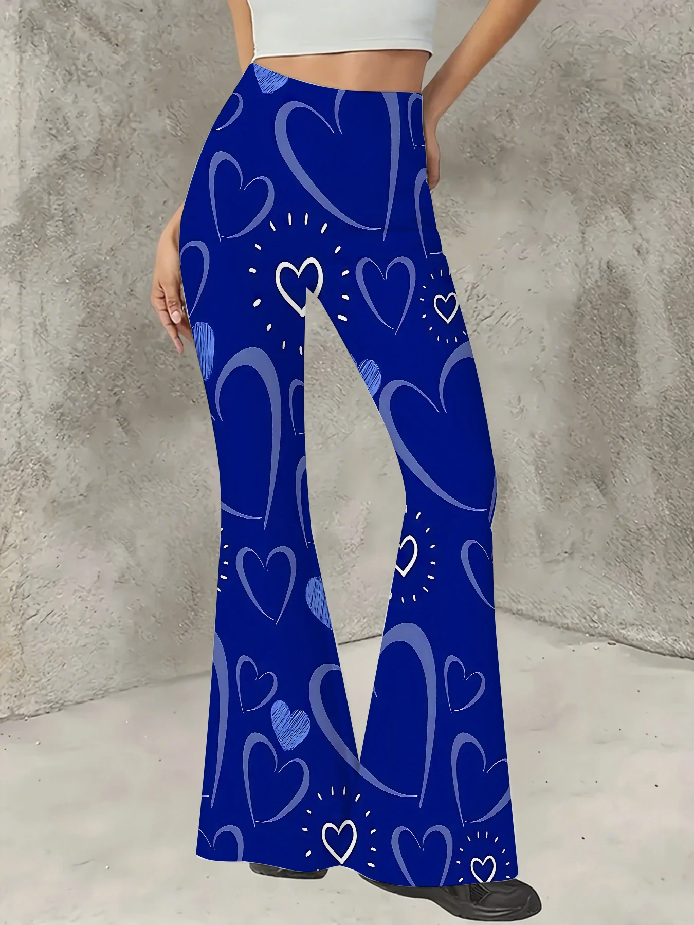 Women's Floral Print Flare Pants Elegant Stretchy Bell Bottom Trousers Summer
Women's Floral Print Flare Pants Elegant Stretchy Bell Bottom Trousers Summer